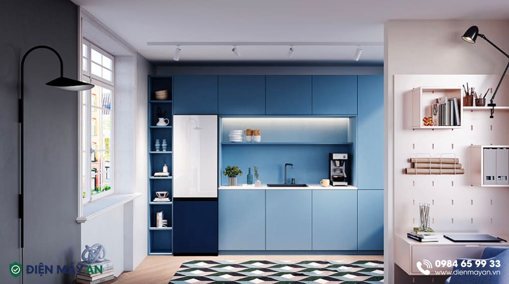 Tủ Lạnh Samsung Inverter 348 Lít Bespoke RT35CB56448CSV